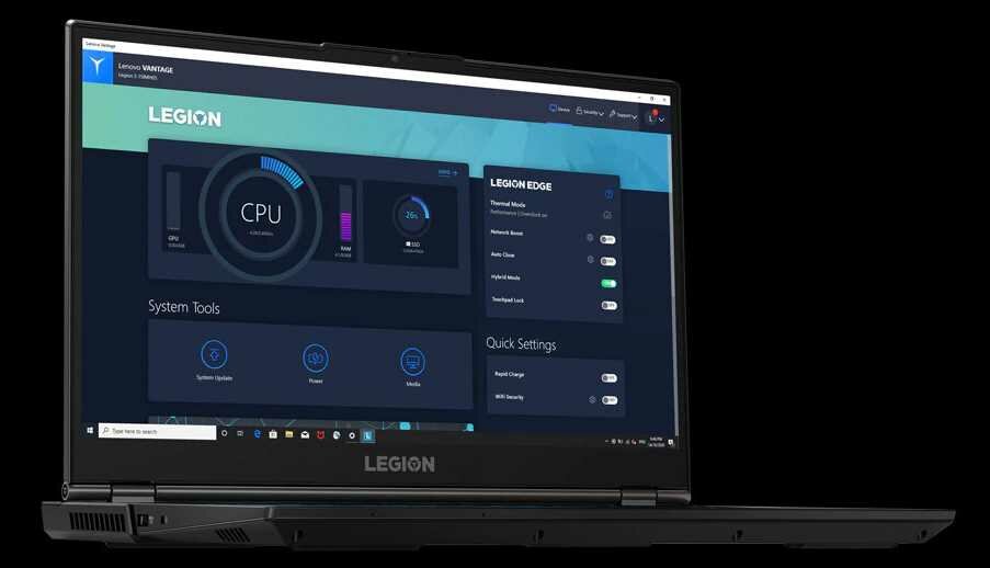 Laptop LENOVO Legion 5 15IMH05  - Lenovo Vantage   