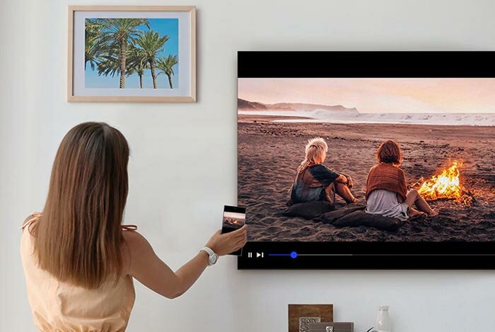 Telewizor SAMSUNG LED UE43TU7002 - Dotknij i wyświetl