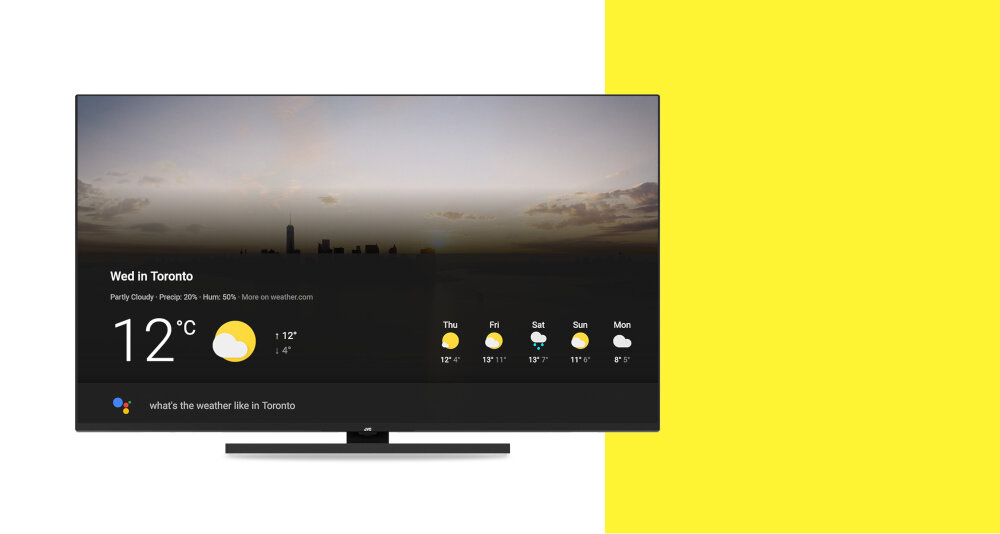 Telewizor JVC LED LT-55VA8000 - google assistant