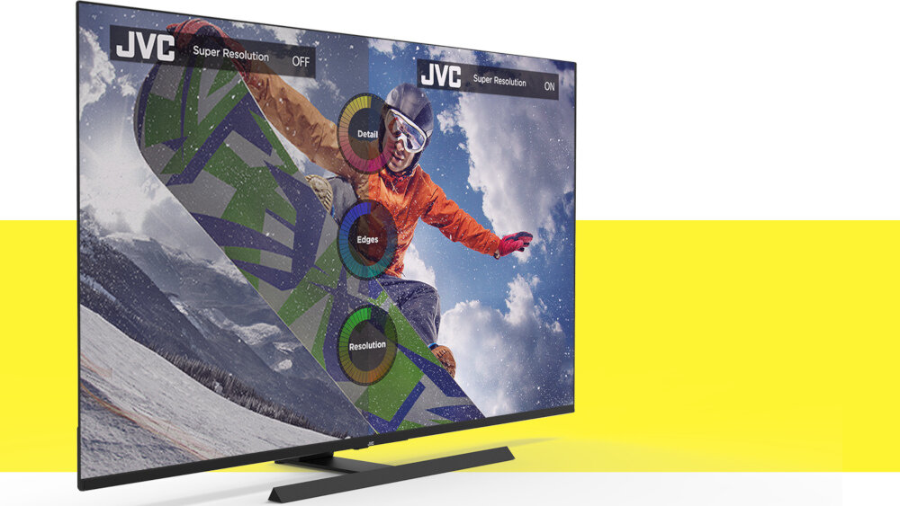 Telewizor JVC LED LT-55VA8000 - super resolution