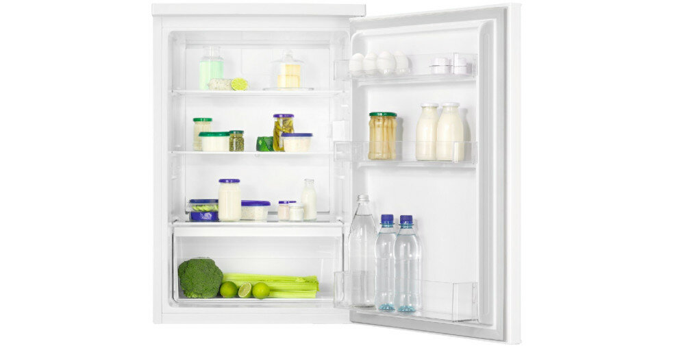 Lodówka ZANUSSI ZXAN13FW0 Biała półki szklane wyjmowane wygoda