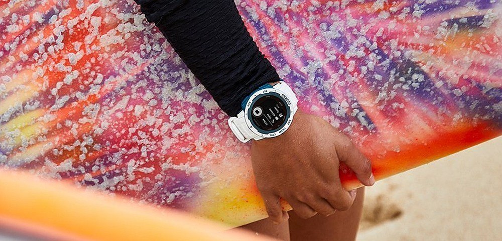 Zegarek sportowy GARMIN Instinct Solar pomiar pulsu natlenienie krwi tętno