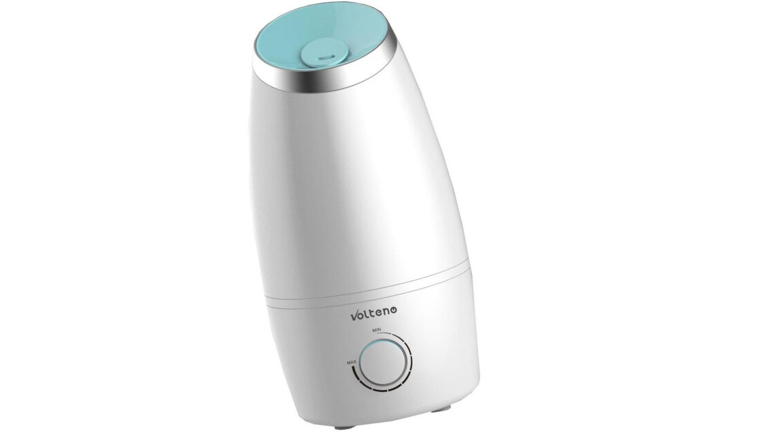 Nawilzacz ultradzwiękowy VOLTENO VO3004 nowoczesne wzornictwo wyglad design waga wymiary latwe przechowywanie ksztalt