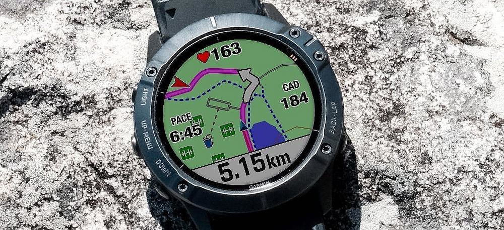 Zegarek sportowy GARMIN Fenix 6 Solar cwiczenia