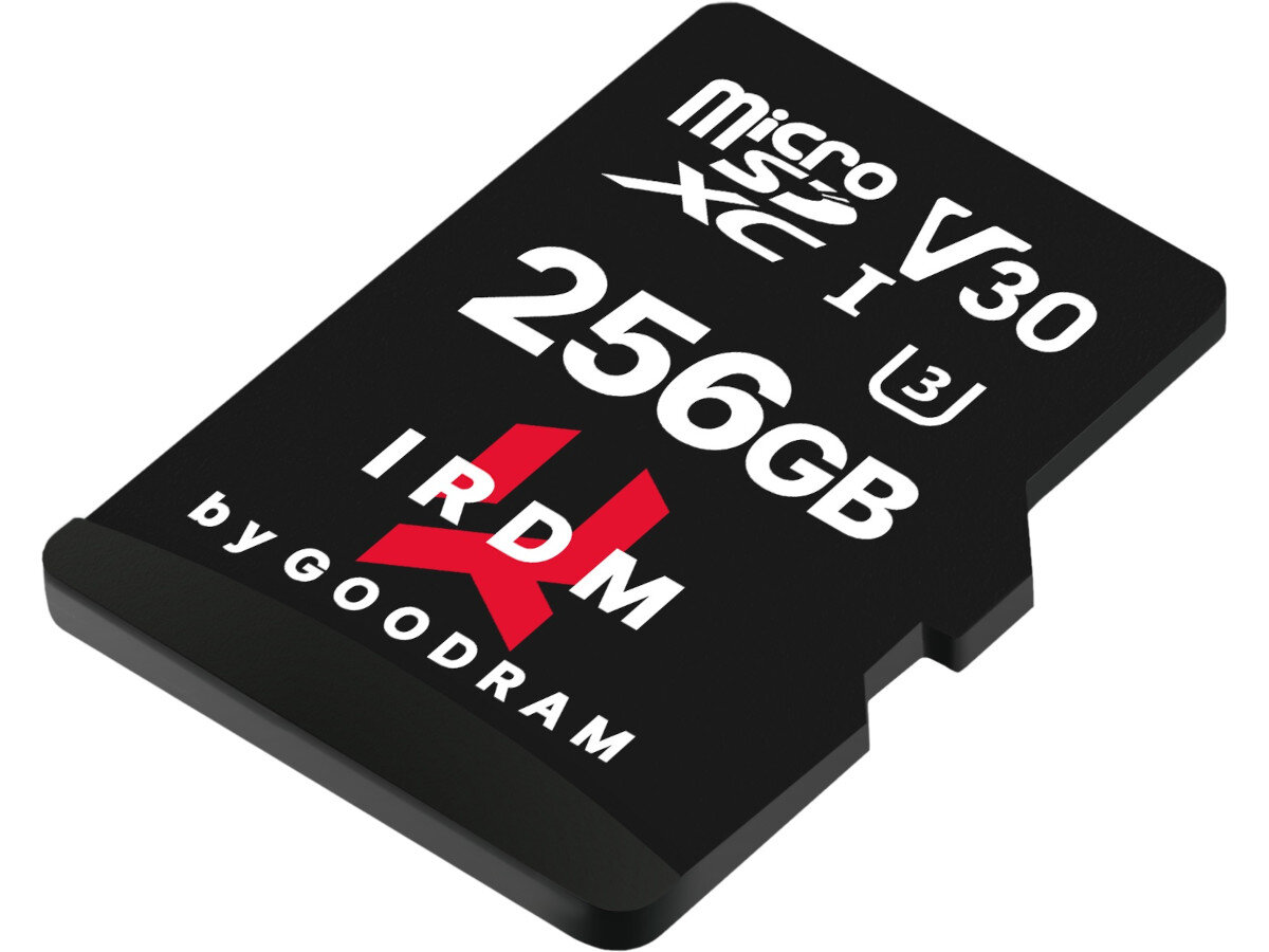 Karta pamięci GOODRAM IRDM microSDXC 256GB rozmiar typ pojemność