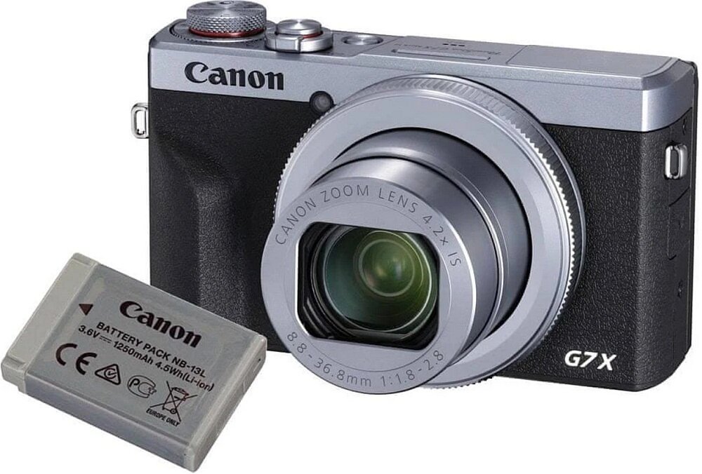 Aparat CANON PowerShot G7 X Mark III matryca obiektyw zdjęcia autofocus stabilizacja ekran format filmy rozdzielczość wifi  ogniskowa przysłona seria 