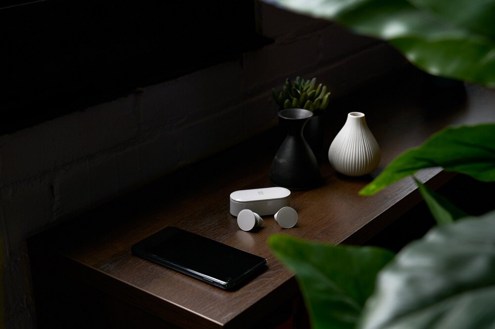 SŁUCHAWKI BLUETOOTH MICROSOFT SURFACE EARBUDS DOKANAŁOWE BIAŁE