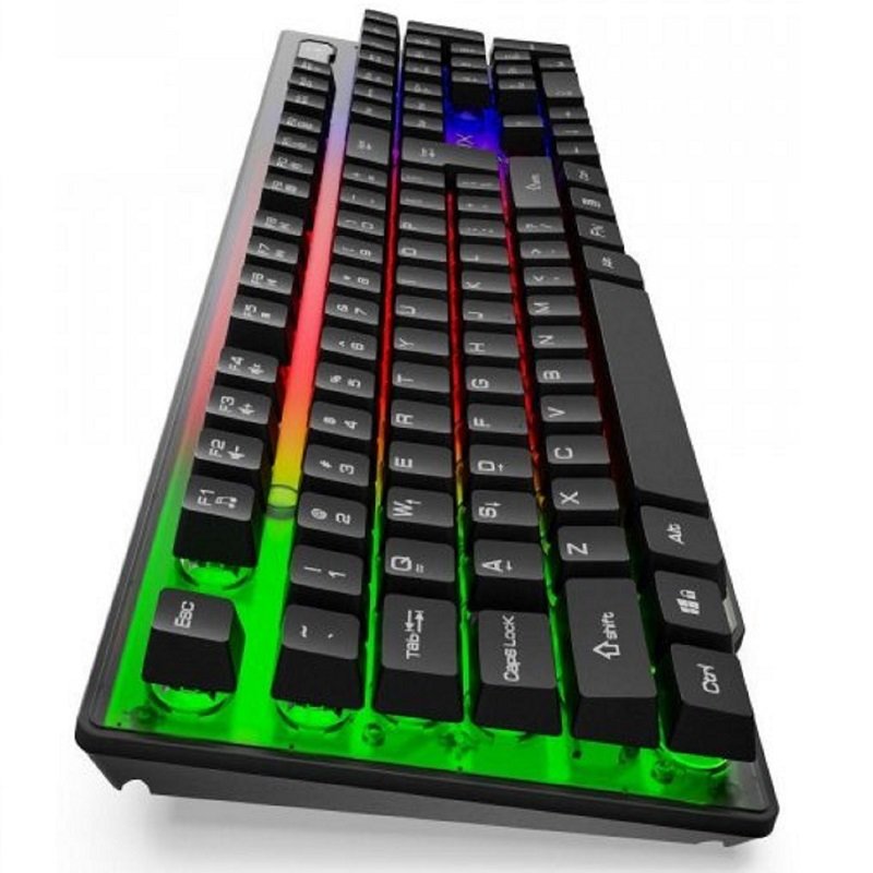 Klawiatura KRUX Solar RGB Bok