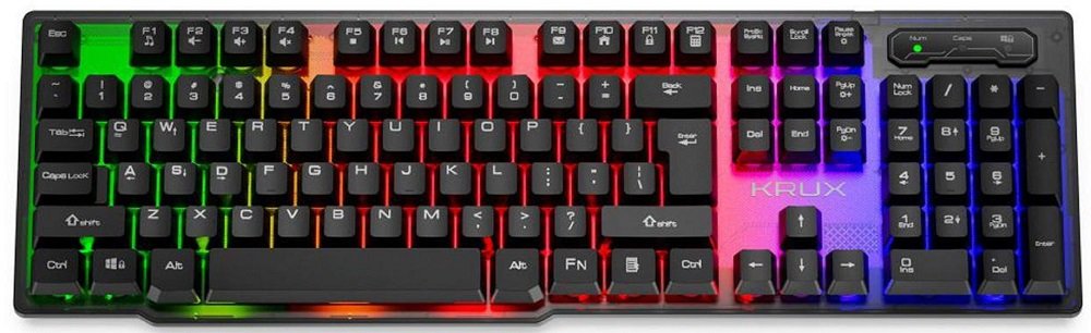 Klawiatura KRUX Solar RGB Front