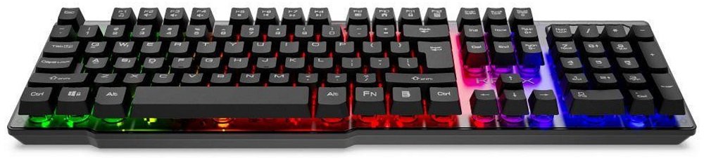 Klawiatura KRUX Solar RGB Przód