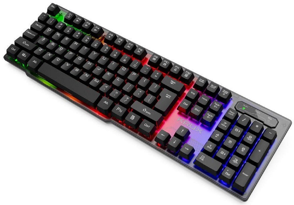 Klawiatura KRUX Solar RGB Skos Prawy