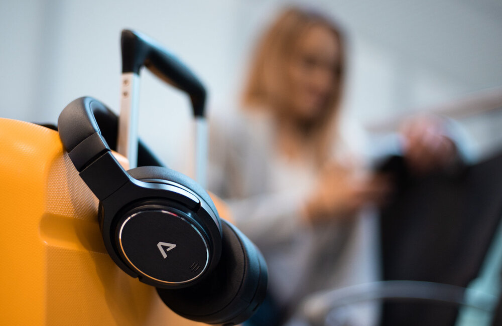 SŁUCHAWKI BLUETOOTH LAMAX NOISECOMFORT ANC NAUSZNE CZARNE NFC bluetooth