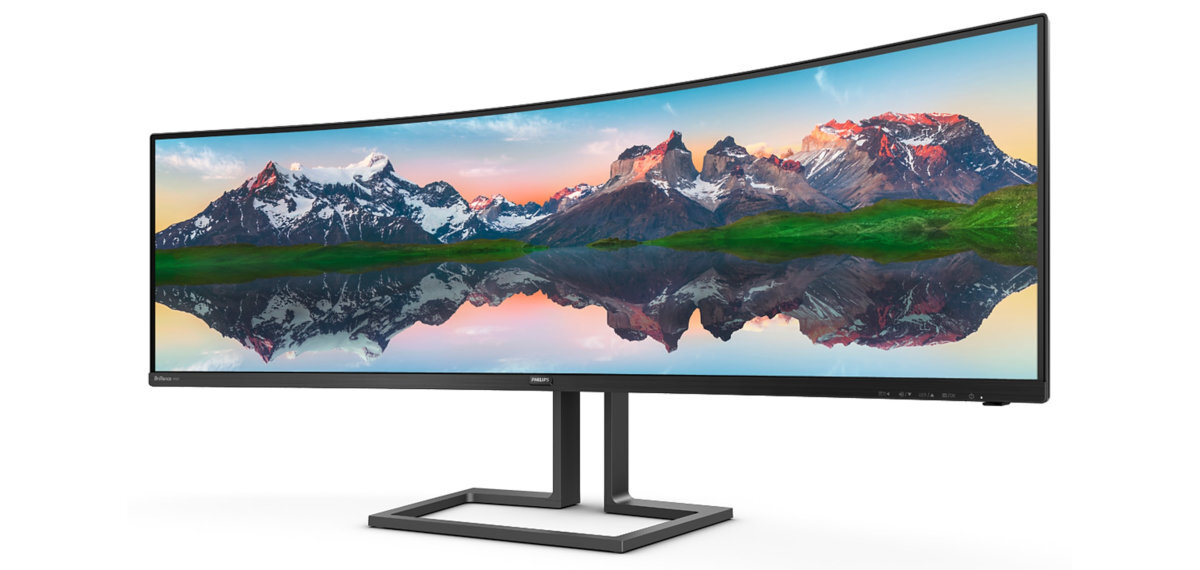 Monitor PHILIPS 498P9 49 5120x1440px Curved