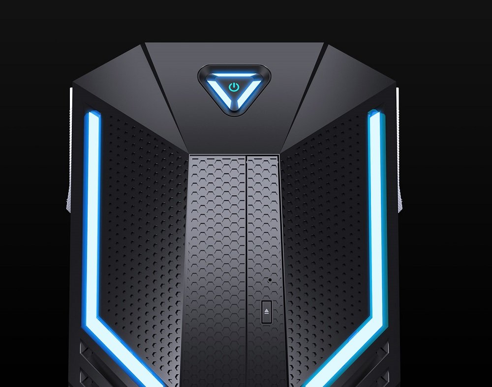 Komputer ACER Predator Orion 3000 podświetlenie światła podświetlone logo