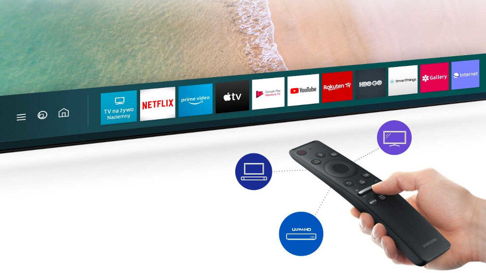 Telewizor SAMSUNG Q90T - pilot