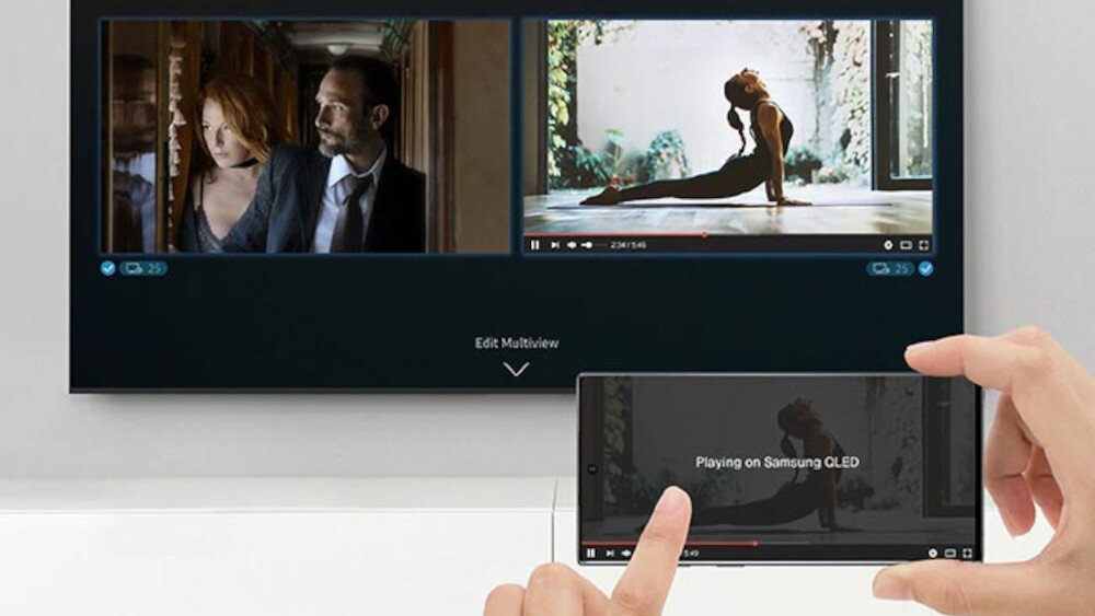 Telewizor SAMSUNG Q67T - multi view