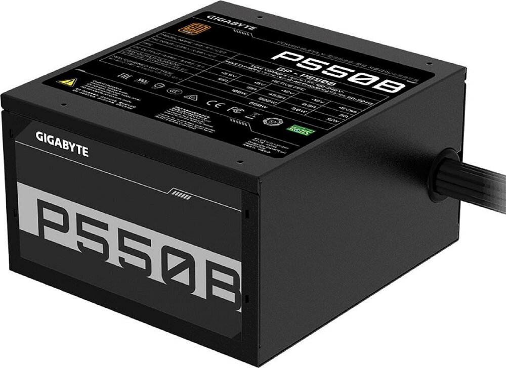 Zasilacz GIGABYTE P550B 550W Bronze - laczenie przewodow