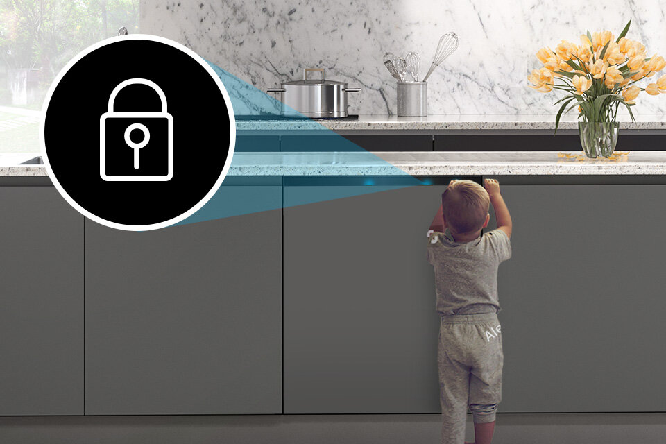 DW60R7070BB zabezpieczenie przed dziecmi