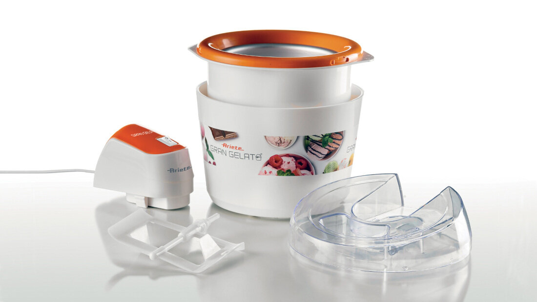 Maszynka do lodow ARIETE Gran Gelato 642 proste czyszczenie dmeontaz