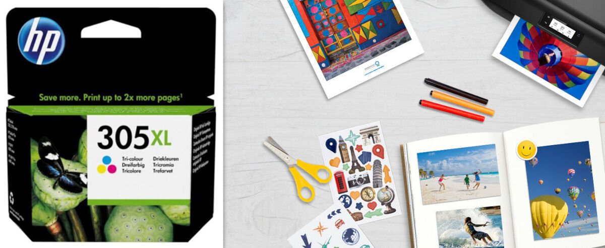 Tusz HP 305 XL Instant Ink Kolorowy 5 ml 3YM63AE