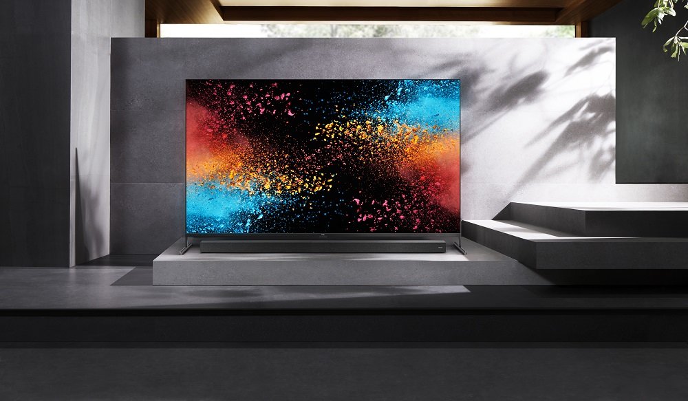Telewizor TCL QLED 75X915 z soundbarem Onkyo Quantum Dot