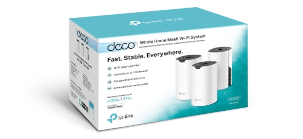 TP.LINK Deco S4 Mesh wyposazenie opakowania