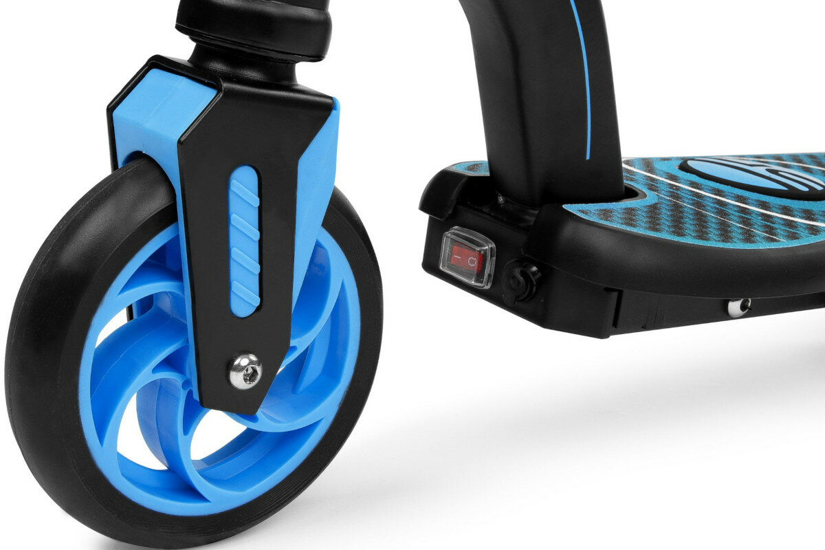 Hulajnoga elektryczna SPOKEY Mobius Young Czarno-niebieski kola guma
