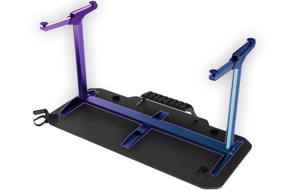 Biurko ULTRADESK Frag waga wytrzymałość ergonomiczna budowa
