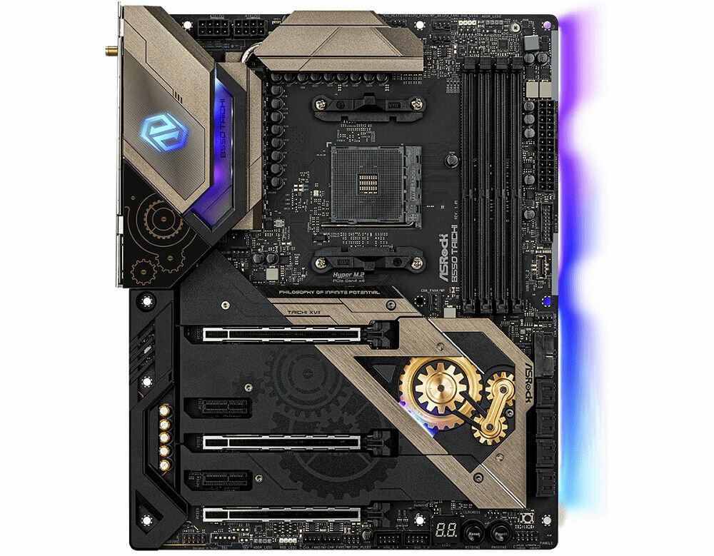 Płyta główna ASROCK B550 Taichi - StoreMI HDD SSD funkcja uczenia maszynowego zapis danych