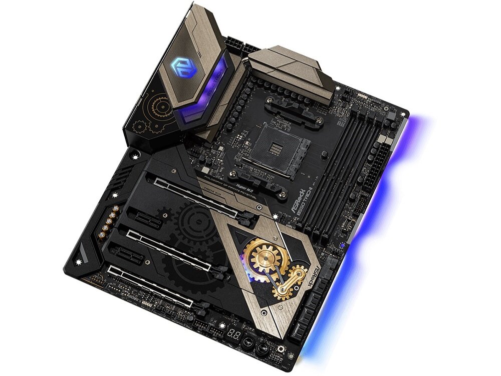 Płyta główna ASROCK B550 Taichi - funkcja CrossFire dzielenie generowanego obrazu pomiędzy karty graficzne