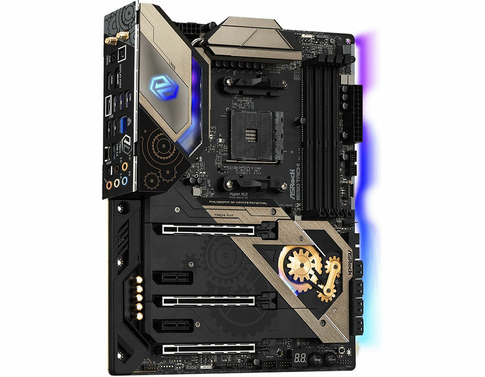 Płyta główna ASROCK B550 Taichi - sprzęt o dużych możliwościach spełnia wymagania 128GB DDR4 Realtek ALC1220
