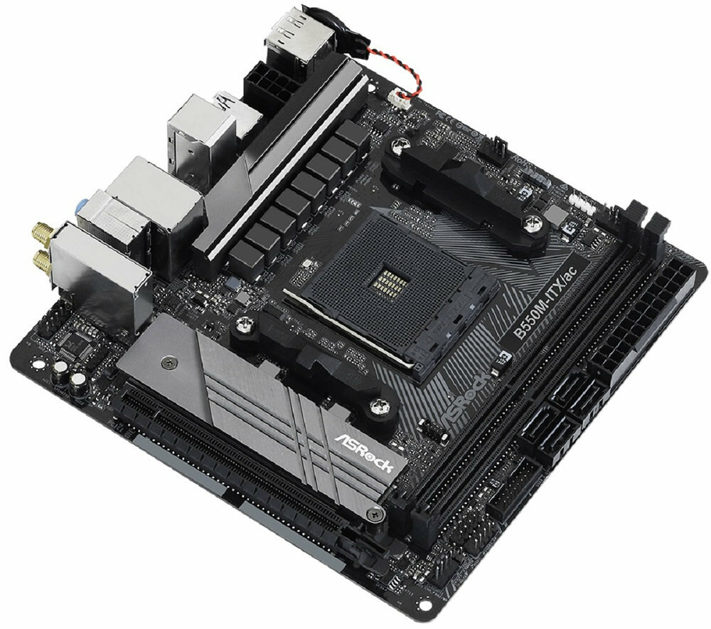 Płyta główna ASROCK B550M-ITX-ac - baza dla komputera