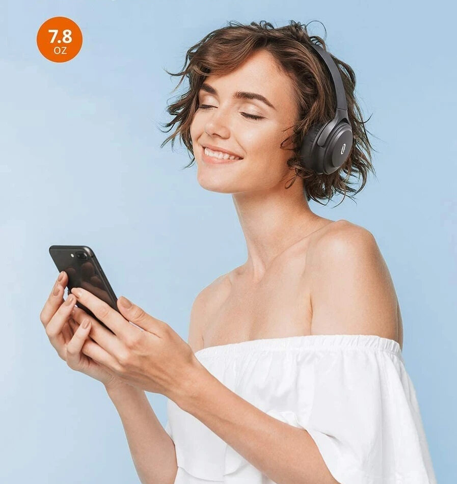 Słuchawki nauszne TAOTRONICS TT-BH085 Czarny - Wodoodporny