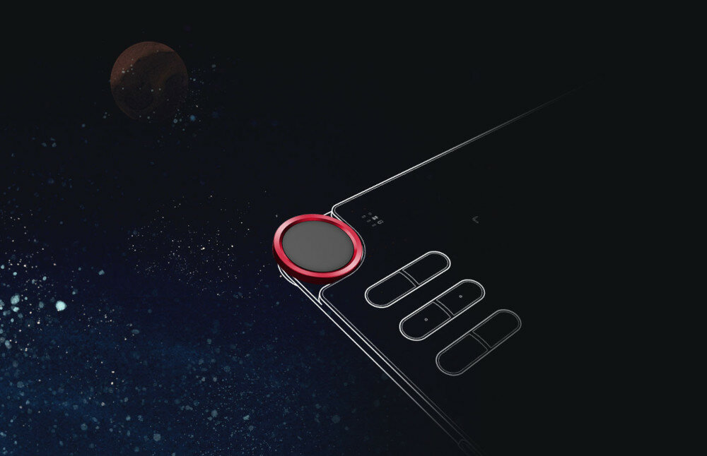 Tablet graficzny XP-PEN Deco 03 przyciski programowalne wielofukncyjna tarcza intuicyjna obsluga