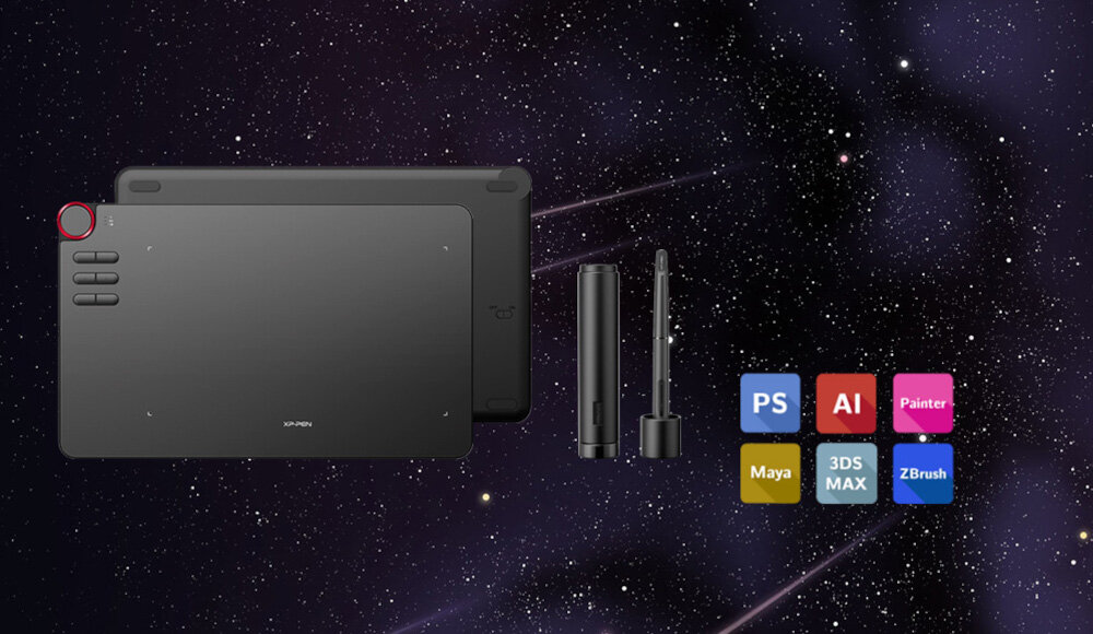 Tablet graficzny XP-PEN Deco 03 profesjonalny wyglad elegancki czulosc