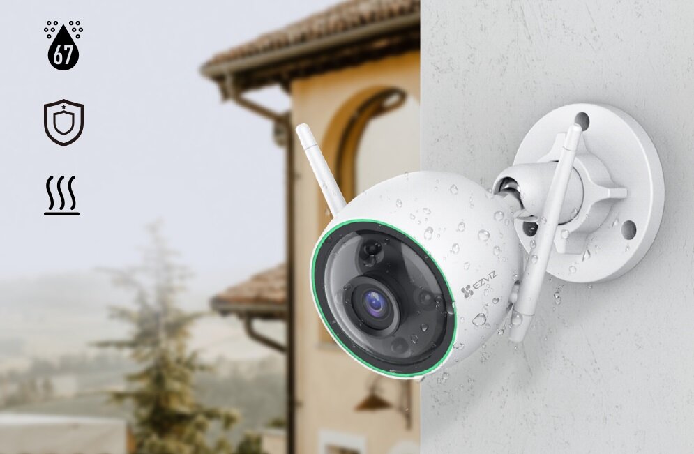 Kamera monitorująca EZVIZ C3N - praca w każdych warunkach certyfikat IP67