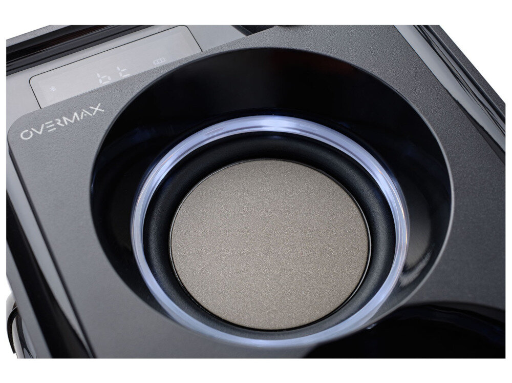 Głośnik mobilny OVERMAX Soundbeat 5.0 Czarny - Łączność Bluetooth