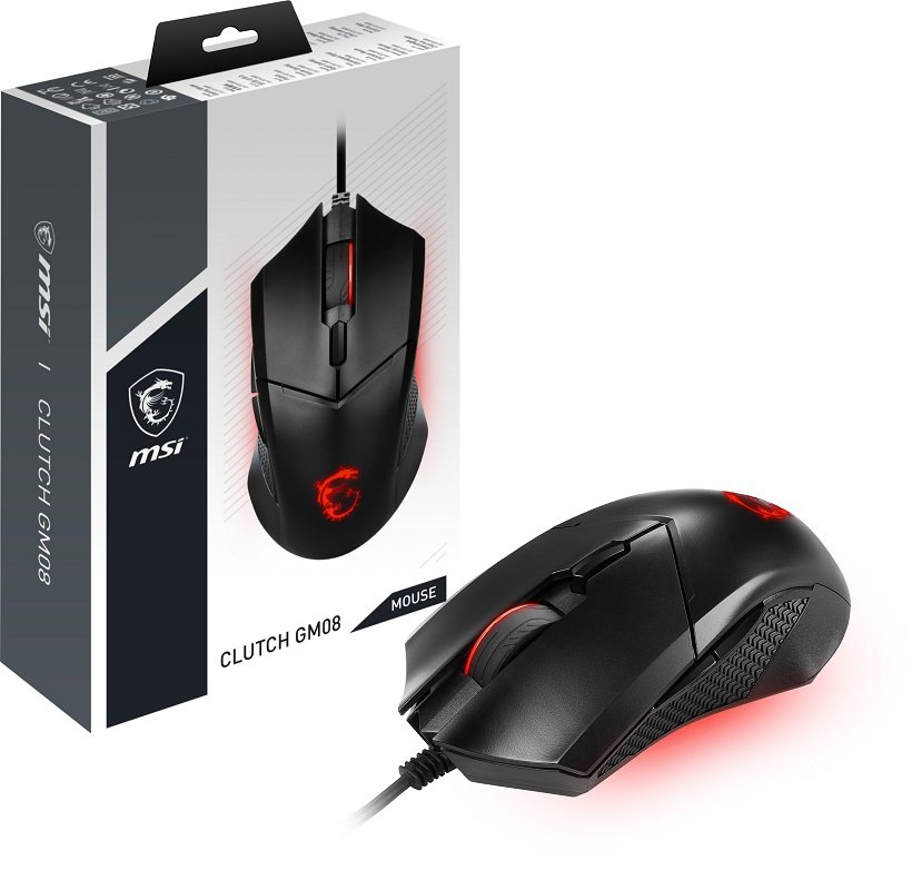Mysz MSI Clutch GM08 Opakowanie