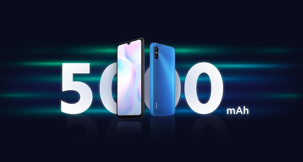 Smartfon XIAOMI Redmi 9A bateria wydajność pojemność akumulator ładowanie ładowarka