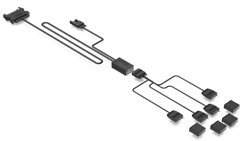 Kontroler SILENTIUMPC Nano-Reset ARGB KIT - łatwa konfiguracja zapamiętanie ustawień