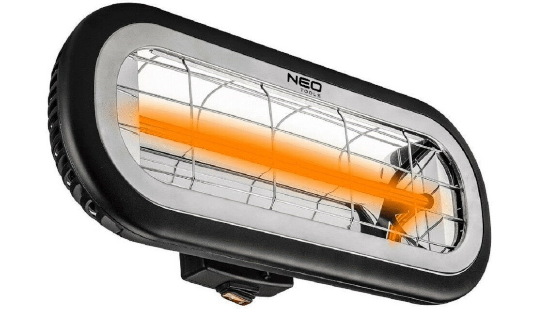 Promiennik NEO 90-032 funkcjonalny wysoka wydajnosc moc 2000 W do 24 metrow kwadratowych