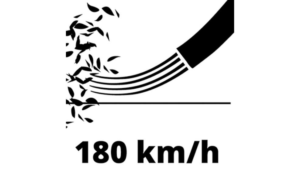 EINHELL TE-CB 18/180 dmuchawa szybkie pozbywanie zanieczyszczenia siła wydmuch