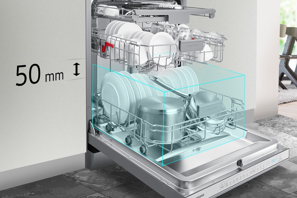 DW60R7050FS regulowane kosze 2