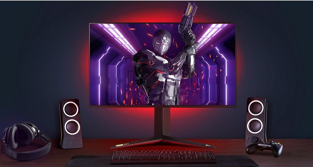 Monitor LG 27GN950 synchronizacja z dzwiękiem i obrazem Sphere Lighting 2.0