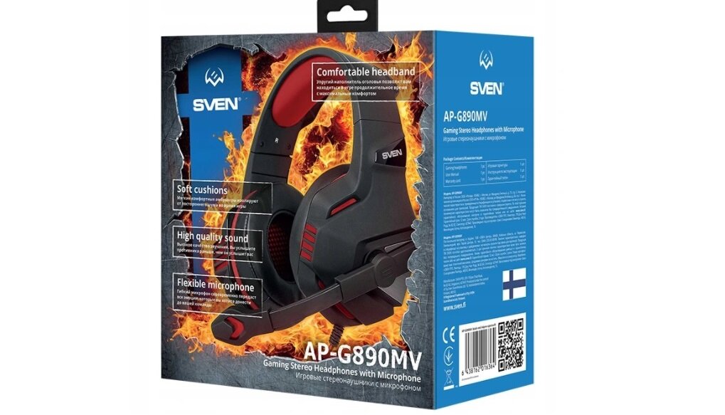 Słuchawki SVEN AP-G890MV złącze jack 3,5 mm