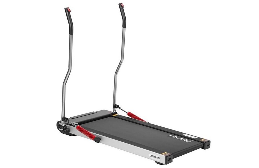 Bieżnia elektryczna HMS Loop 15 Płynna praca zadowalające efekty Maksymalna prędkość bieżni regulacja prędkości parametry