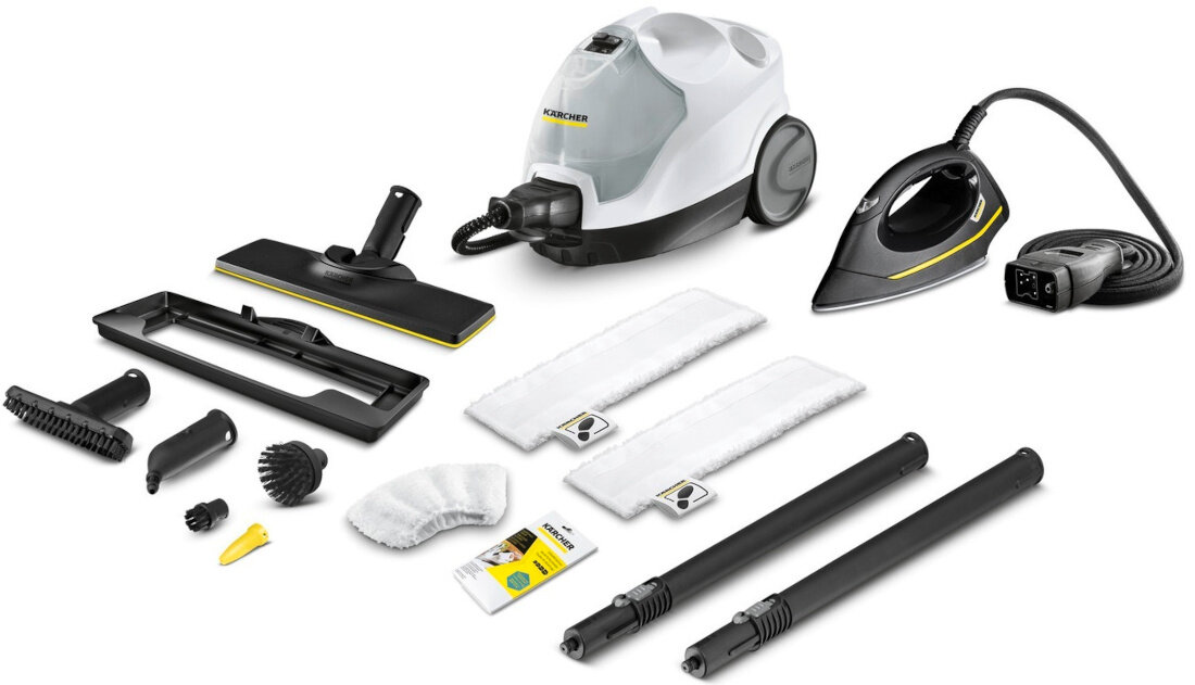 Parownica KARCHER SC 4 EasyFix Premium zestaw akcesoria komplet wyposazenie