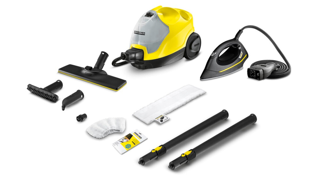 Parownica KARCHER SC 4 EasyFix Iron Kit - zestaw akcesoria komplet wyposazenie