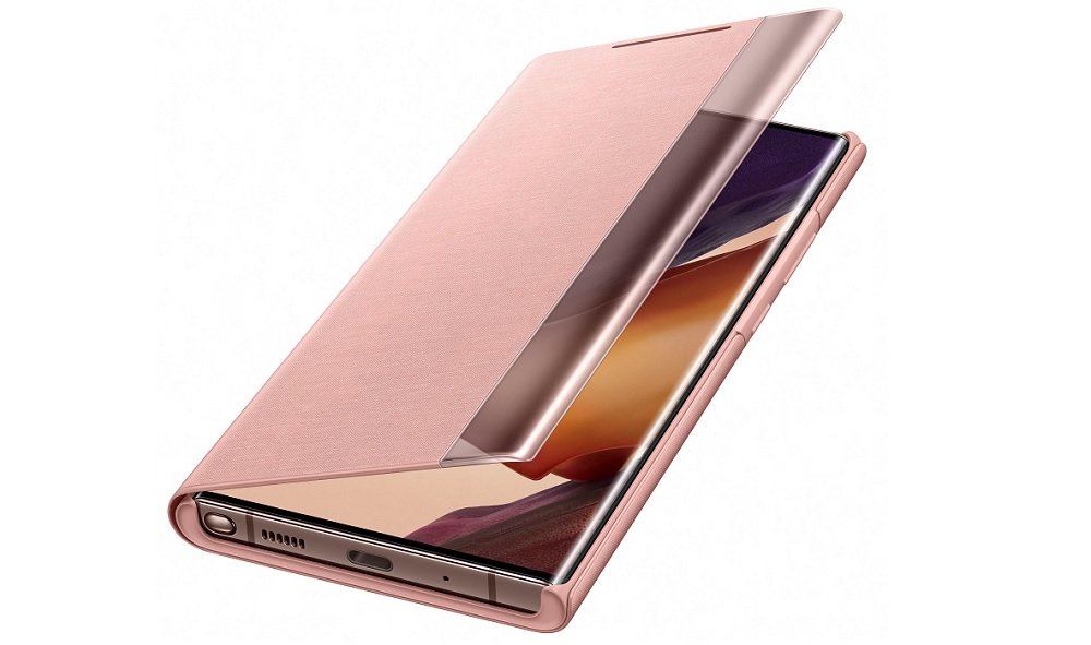 Etui SAMSUNG Clear View do Galaxy Note 20 Ultra EF ZN985CAEGEU wytrzymały materiał