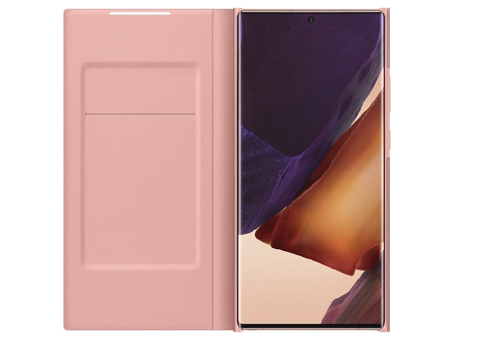 Etui Samsung LED View Cover ikony wyświetlane na przodzie